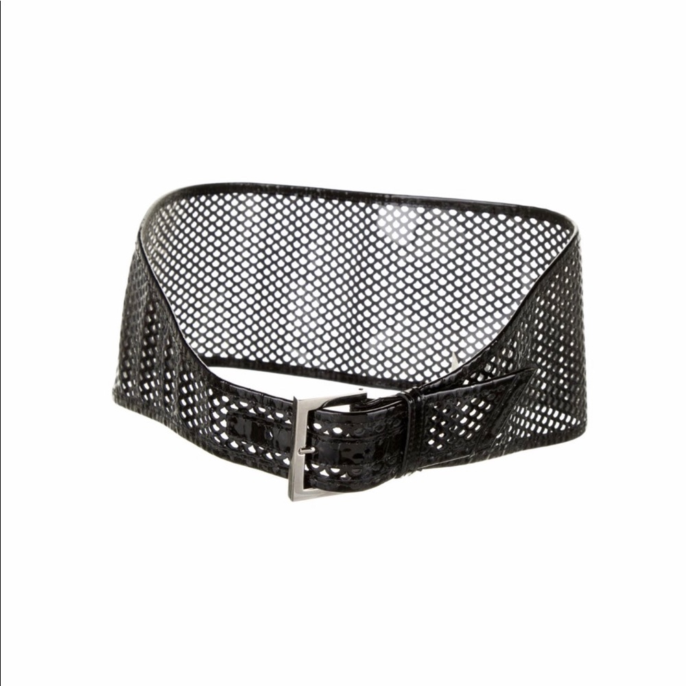 FENDI PVC Perforated Belt